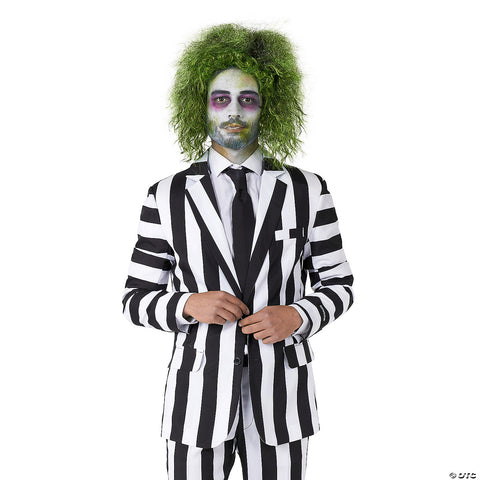 Men's Beetlejuice™ Suit Costume - Size 42 | Horror-Shop.com