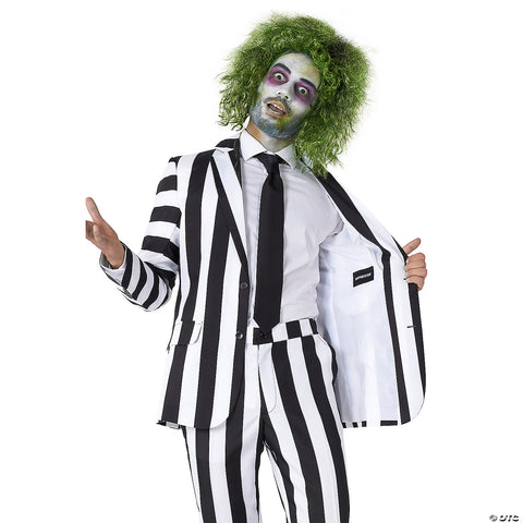Men's Beetlejuice™ Suit Costume - Size 42 | Horror-Shop.com