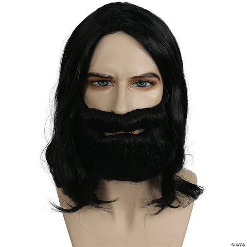 Biblical Wig & Beard Set