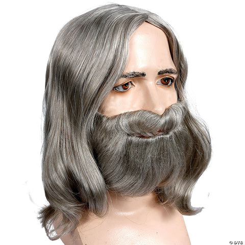 Biblical Wig & Beard Set | Horror-Shop.com