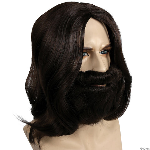 Biblical Wig & Beard Set | Horror-Shop.com