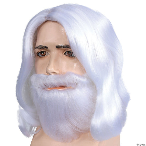 Biblical Wig & Beard Set | Horror-Shop.com