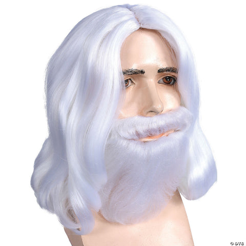 Biblical Wig & Beard Set | Horror-Shop.com