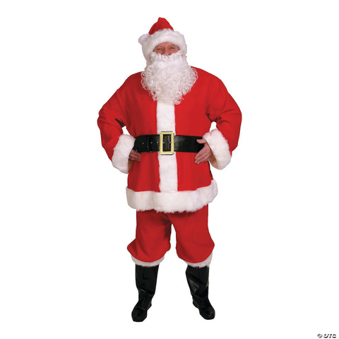 Men's Complete Santa Suit Costume - Standard