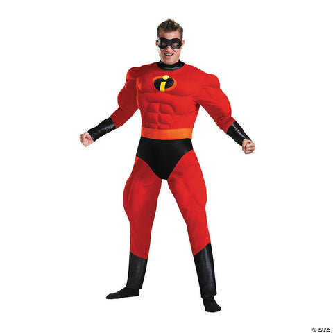 Men's Mr. Incredible Deluxe Muscle Costume