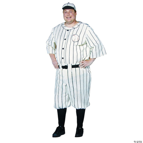 Men's Plus Size Old Tyme Baseball Player