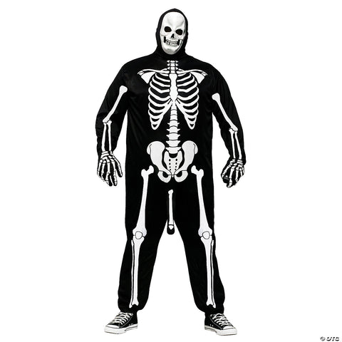 Men's Plus Size Skeleboner