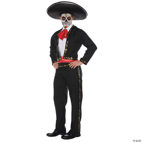 Adult Skull Mariachi Costume