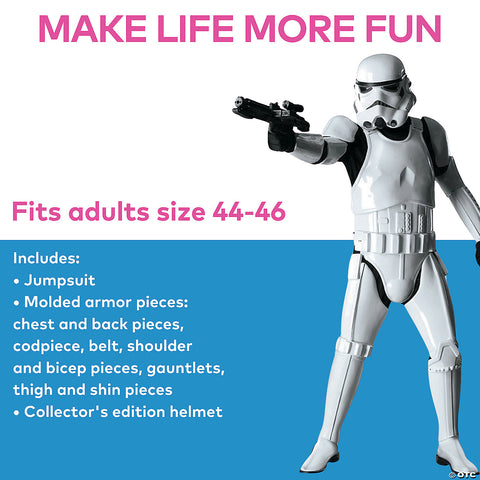 Men's Supreme Edition Stormtrooper Costume - Star Wars Classic | Horror-Shop.com