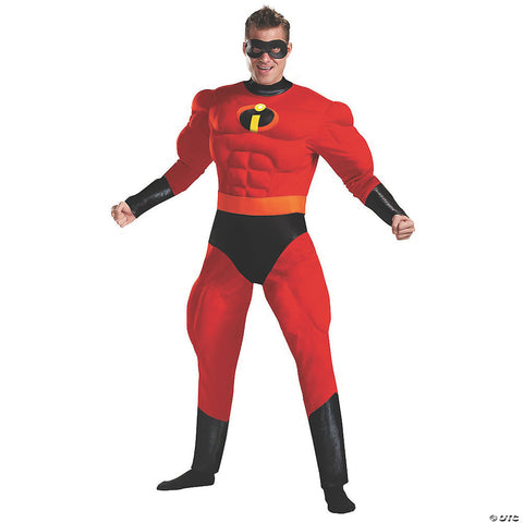 Men's Mr. Incredible Deluxe Muscle Costume