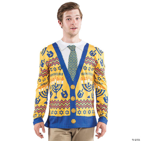 Men's Ugly Hanukkah Sweater