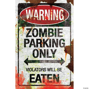 zombie-parking-metal-sign