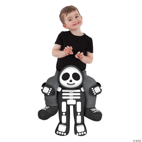 Skeleton Toddler Piggyback Costume