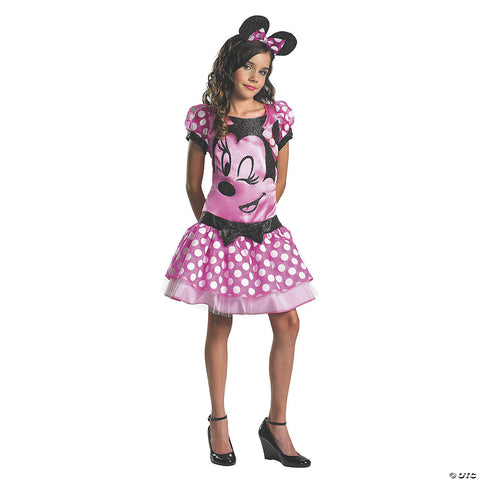 Girl's Minnie Mouse Pink Costume