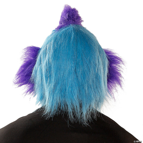 Moving Mouth Purple Blue LED Clown Mask Costume Accessory | Horror-Shop.com