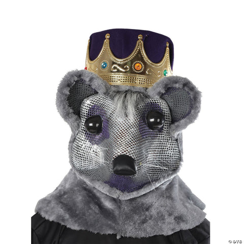 Purple & Red Mouse King with Crown
