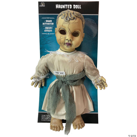 15" Haunted Doll With Sound in Bag