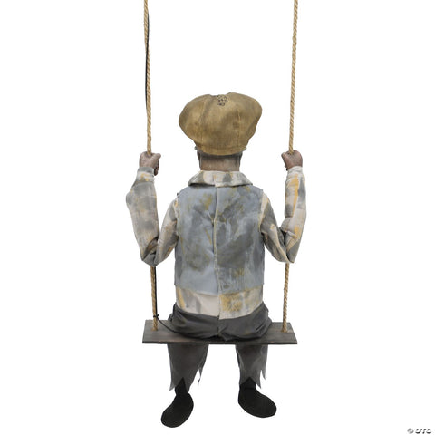 Swinging Skeletal Boy