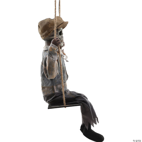Swinging Skeletal Boy