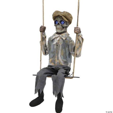 Swinging Skeletal Boy
