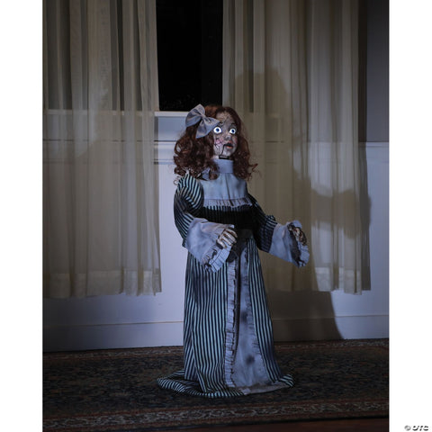 36" Vintage Doll Animated Prop