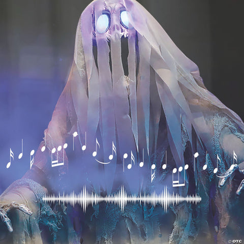 60" Hanging Ghost Halloween Decoration