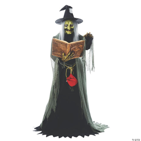 5' Animated Spell-Speaking Witch