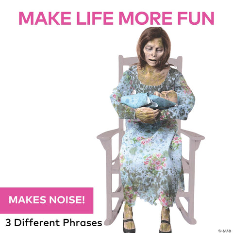 Rocking Moldy Mommy Prop