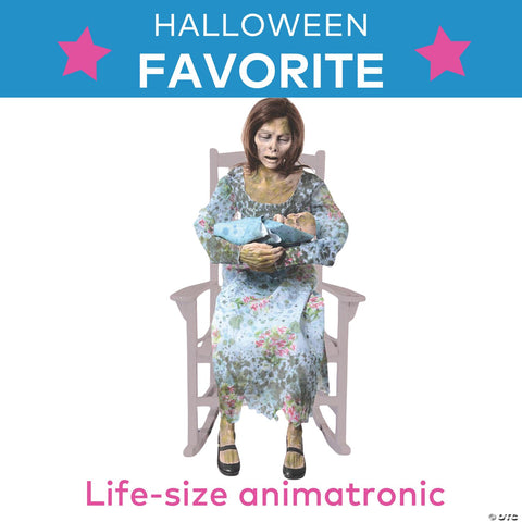 Rocking Moldy Mommy Prop