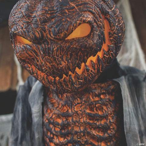 7' Scorched Scarecrow Animated Prop - WITHOUT FOG MACHINE