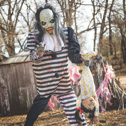 7' Animated Sweet Dreams Clown Prop