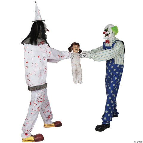 Animated Clown Tug Of War 73-Inch Prop