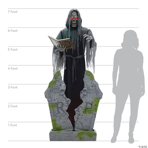 7 Ft. Soul Stealer Animated Prop Halloween Decoration