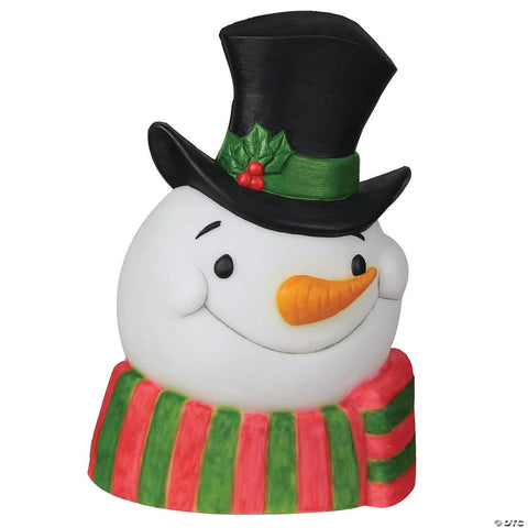 Snowman Plaque with Sound Lights