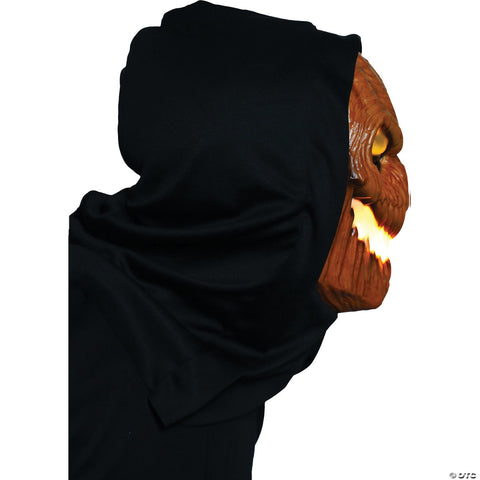 Flame Fiend Hallows Hellion Mask with Hood