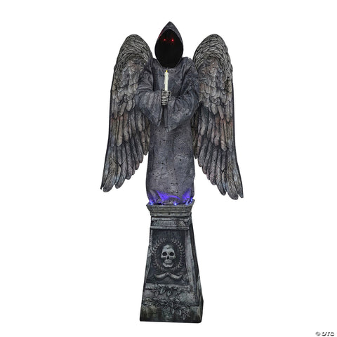 96" Cemetery Angel Animated Halloween Prop