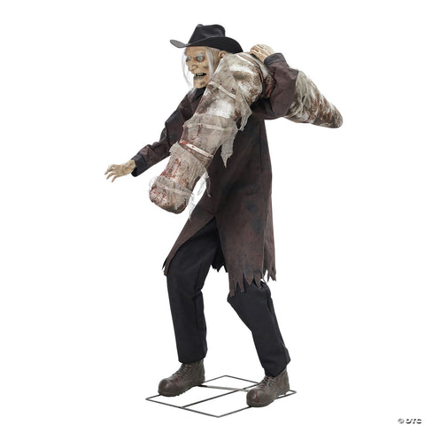 72" Grave Robber Animated Halloween Prop