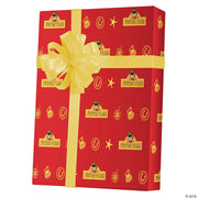 nope-jupiters-claim-red-yellow-wrapping-paper