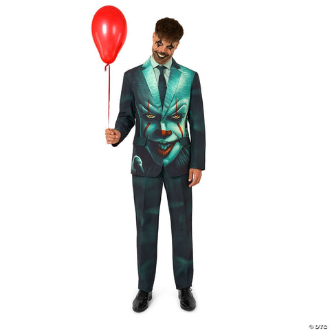 Adults Stephen King's IT Pennywise the Clown Suit Costume - Large 42