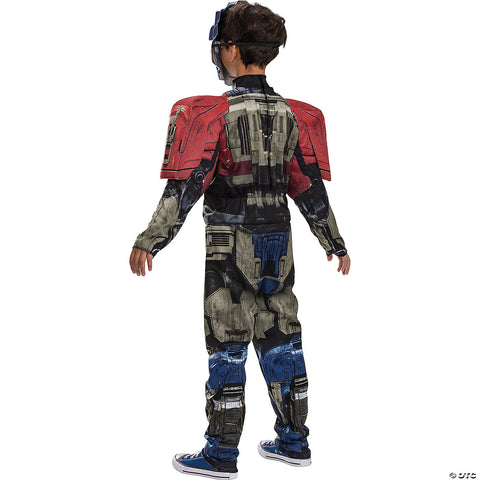 Kids Classic Muscle Transformers One™ Optimus Prime/Orion Pax Costume - Large 10-12 | Horror-Shop.com