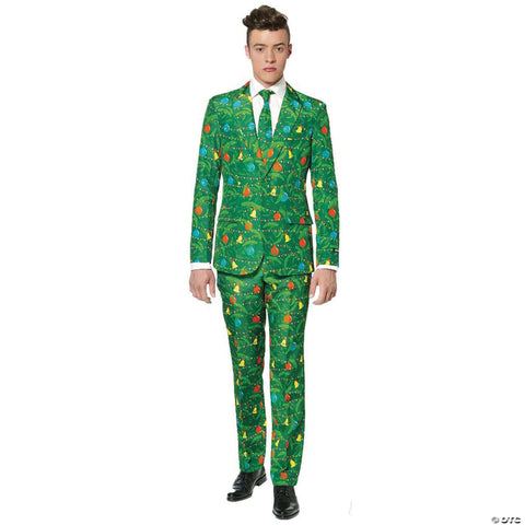 Men's Christmas Tree Green Suit