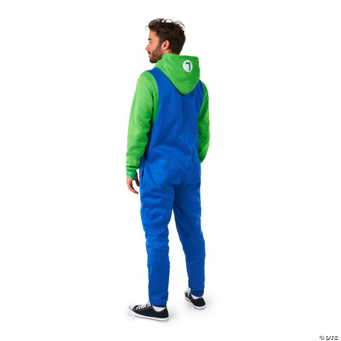 Men's Luigi™ Onesie Costume -  42-44
