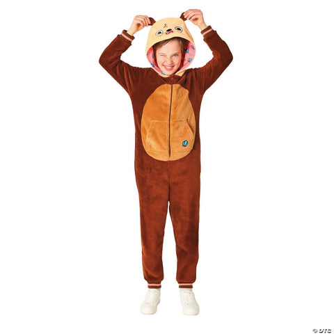 Kids Otter Hooded Onesie Costume