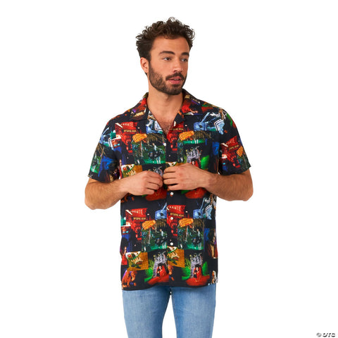 Men's Beetlejuice™ Hawaiian Shirt -  44-46
