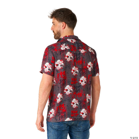 Men's Friday The 13th™ Short Sleeve Shirt -  44-46