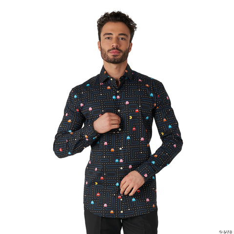 Men's Pac Man™ Dress Shirt -  44-46