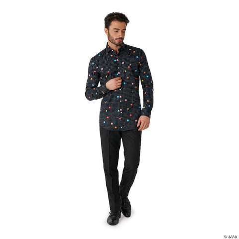 Men's Pac Man™ Dress Shirt -  44-46