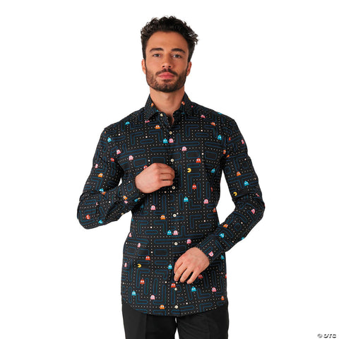 Men's Pac Man™ Dress Shirt -  44-46