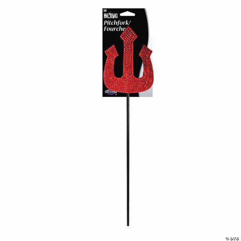 Red Bling Plastic Diva Wand Costume Accessory | Horror-Shop.com
