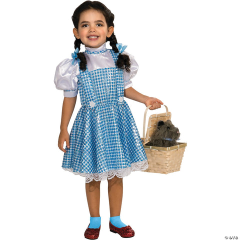 Girl's Sequin Dorothy Costume - Wizard of Oz